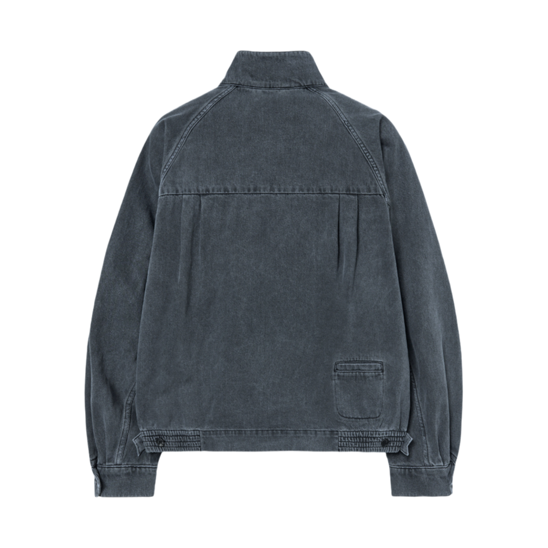 해칭룸 해링턴 데님 자켓 블루 그레이(Hatchingroom Harrington Denim Jacket Blue Grey) - 2