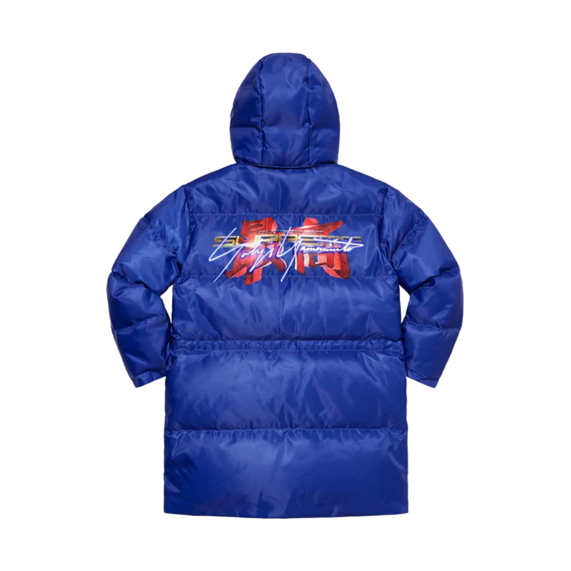 슈프림 x 요지 야마모토 철권 퍼퍼 파카 로얄 - 22FW(Supreme x Yohji Yamamoto Tekken Puffer Parka Royal - 22FW) - 1