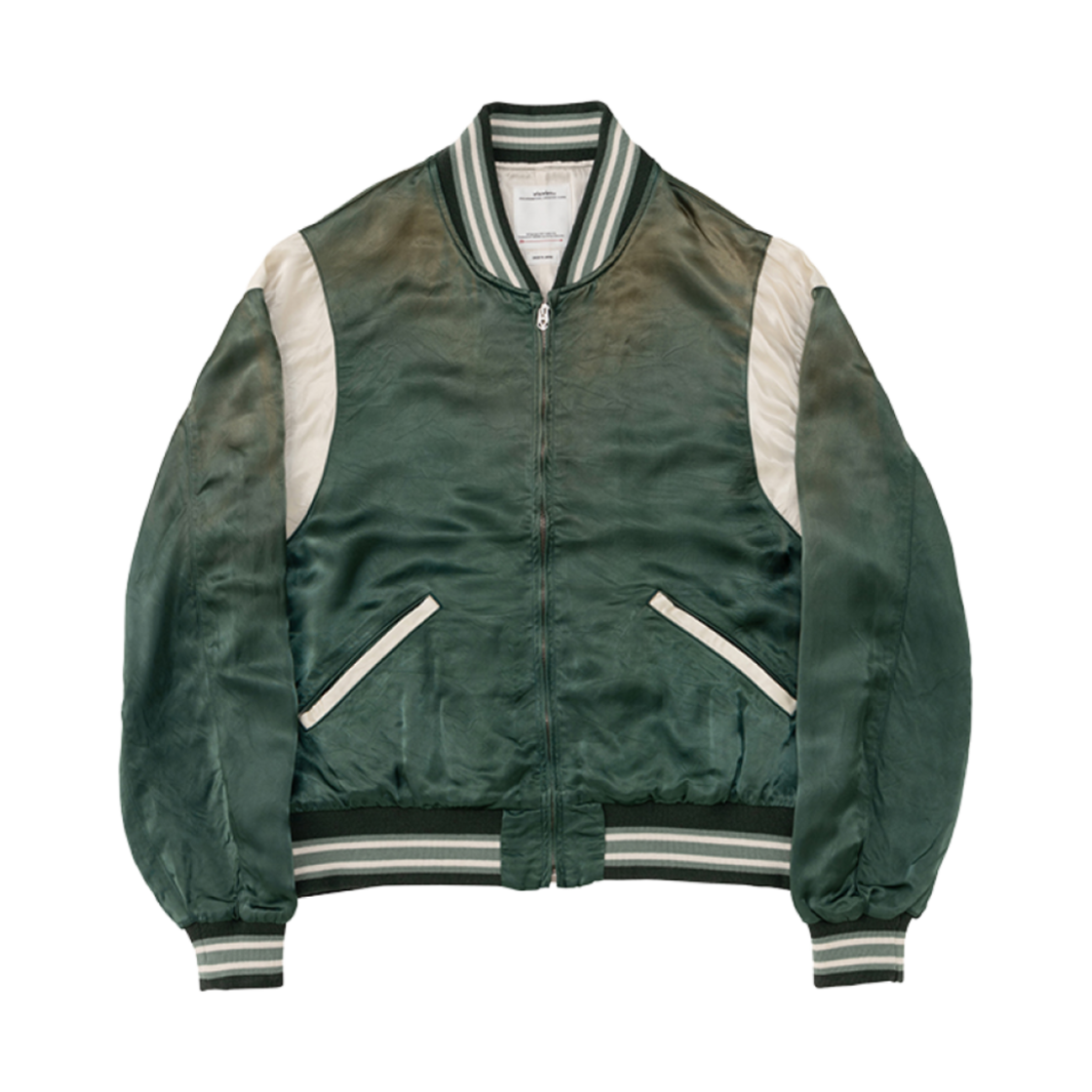 0123105013018 Visvim Douglas Stadium Jacket Green - 23SS
