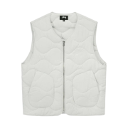 Stussy Recycled Nylon Liner Vest Bone
