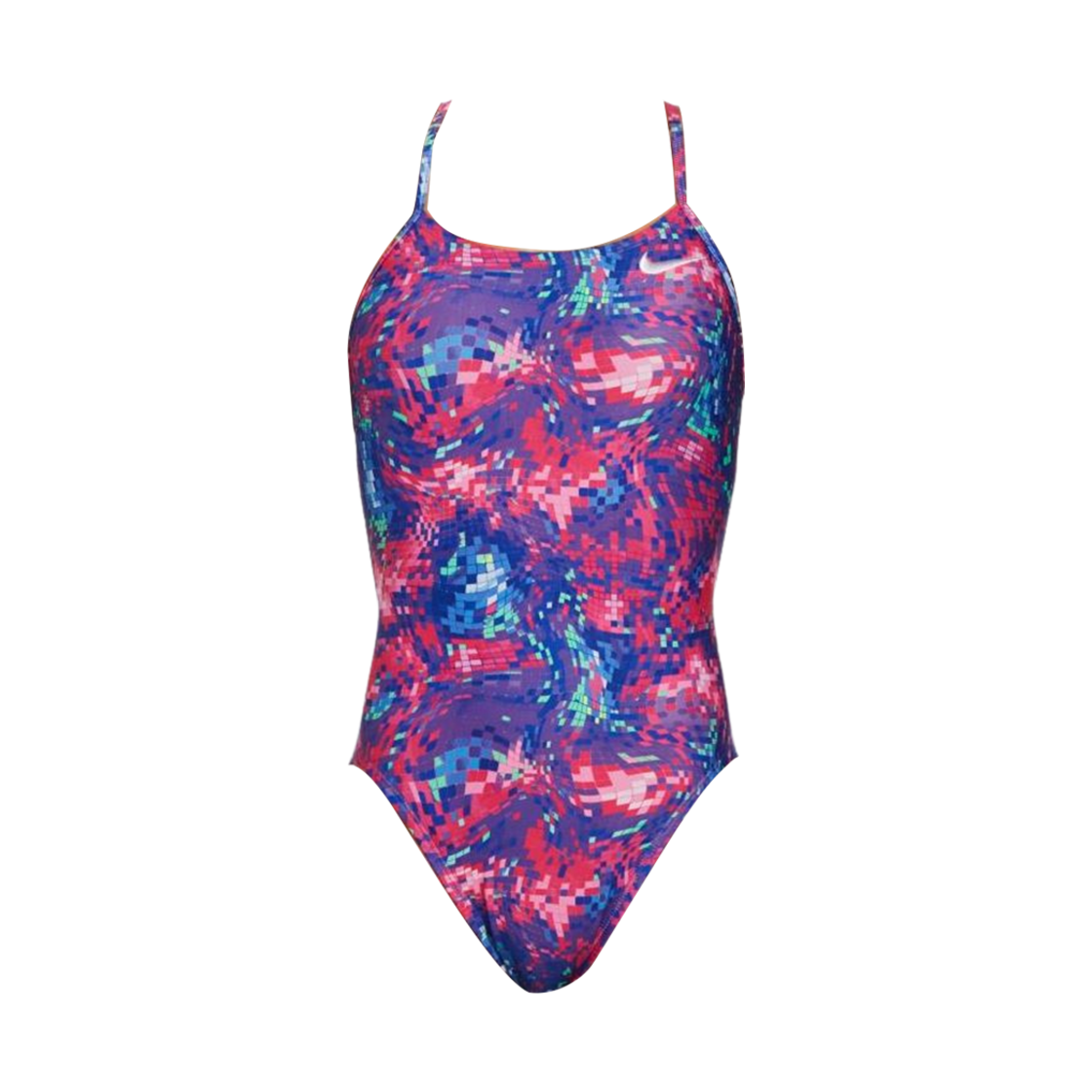 NESSE008-504 (W) Nike Swim Funky Glare Lace Up Tie Back Persian Violet