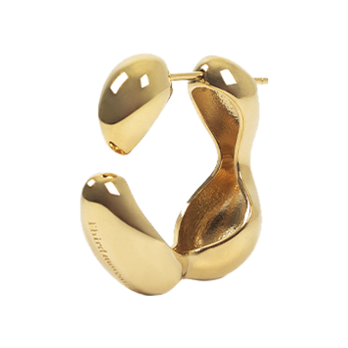 TM2B2ER05GD Third movement Bubble Earring Gold