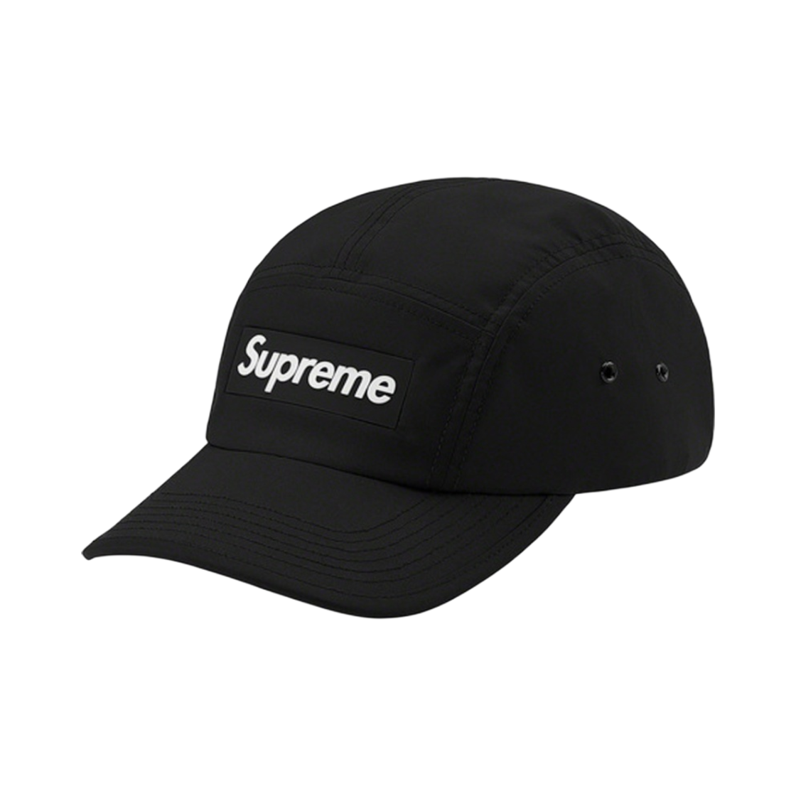 슈프림 인셋 로고 캠프캡 블랙 - 20FW
