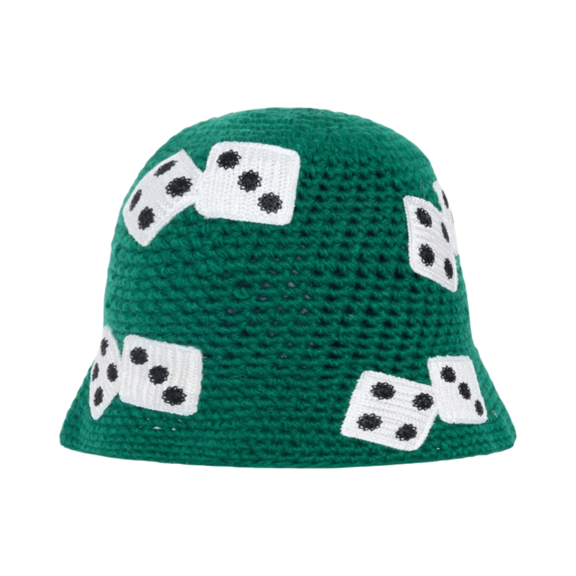 스투시 다이스 니트 버킷햇 그린(Stussy Dice Knit Bucket Hat Green) - 3