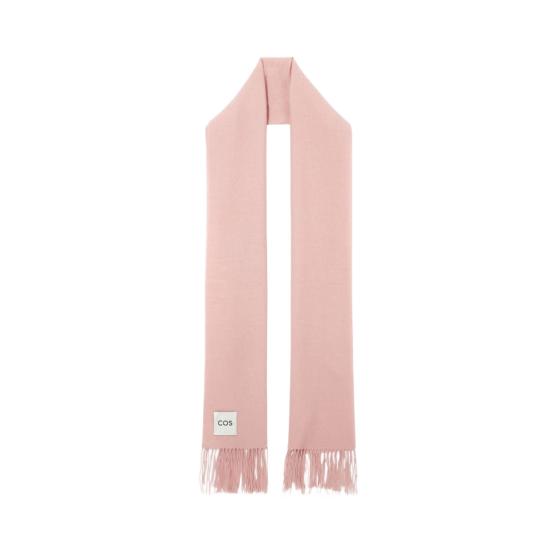 코스 프린지 퓨어 울 머플러 라이트 핑크(COS Fringed Pure Wool Muffler Light Pink) - 2