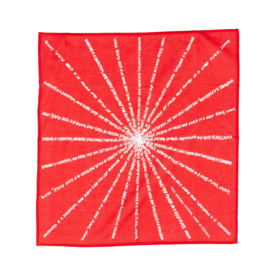 우나 만트라 스카프 레드(Unna Mantra Scarf Red)