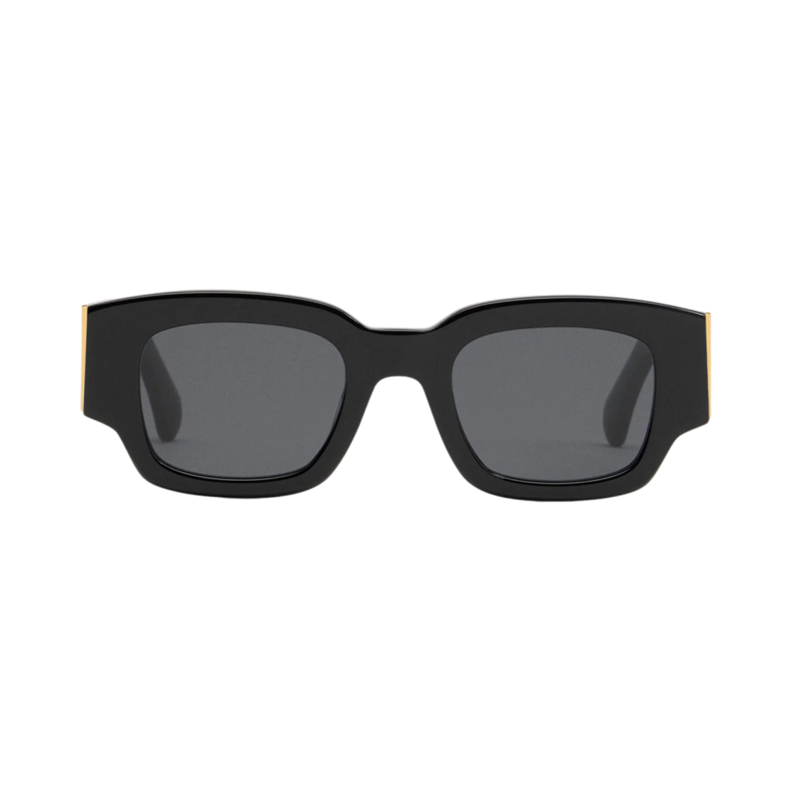 아미 톤온톤 하트 로고 75001 선글라스 블랙(AMI de Coeur 75001 Sunglasses Black) - 1