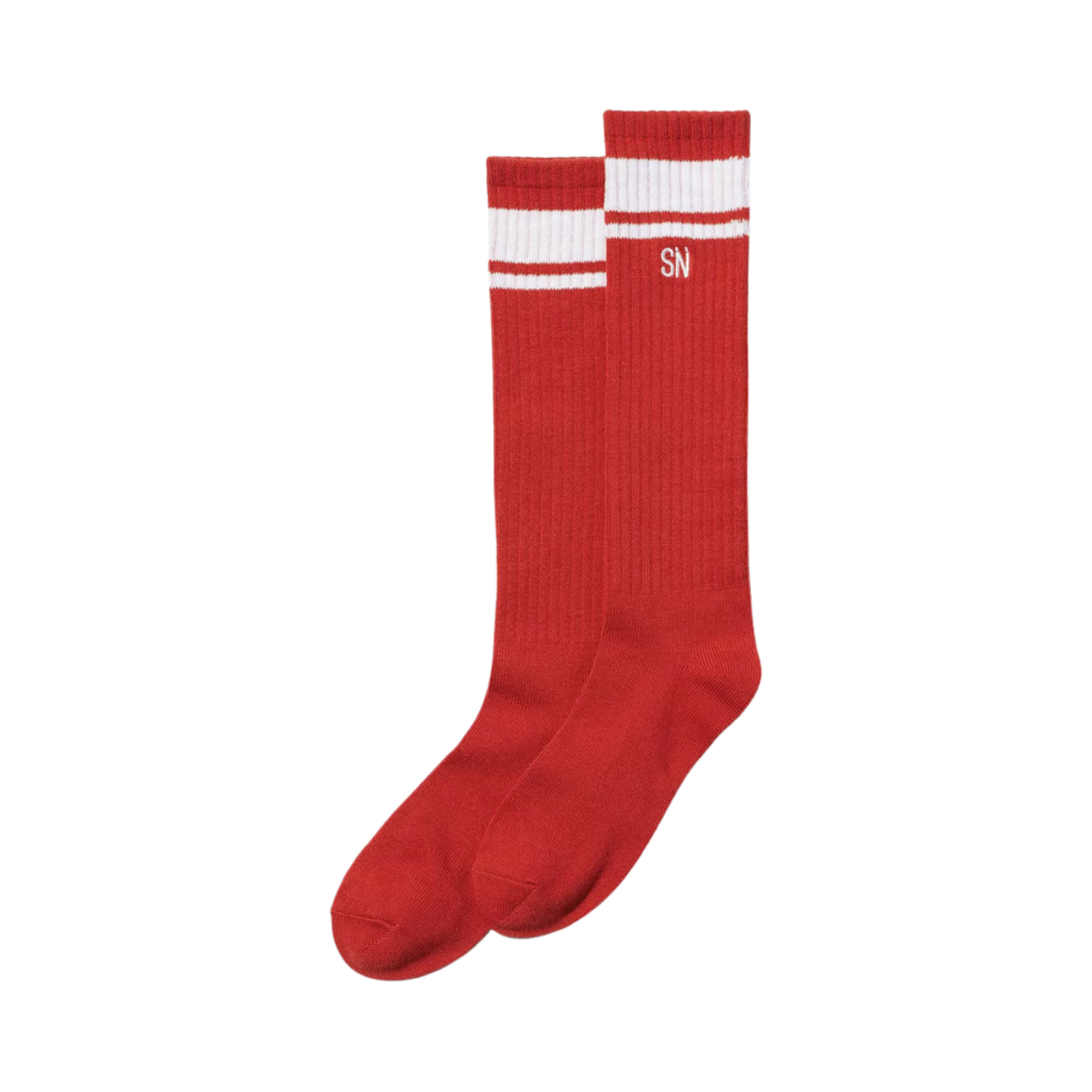 357047-15 GU x Undercover High Socks Red - JP