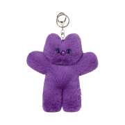 Lelbobrown Little Cat Keyring Violet