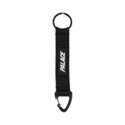 Palace Triangle Webbing Keyring Black - 25SS