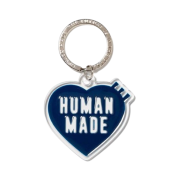 Human Made Heart Keyring Navy