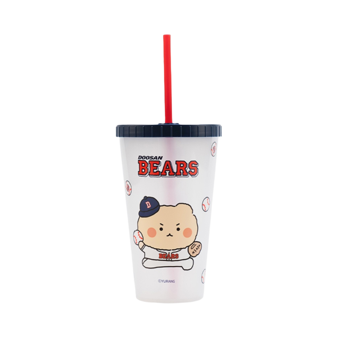 두산 베어스 x 망그러진곰 콜드컵 750ml(Doosan Bears x Manggom Cold Cup 750ml)
