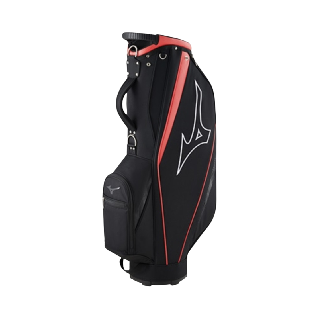 미즈노 NX.3 캐디백 블랙 레드(Mizuno NX.3 Caddie Bag Black Red)