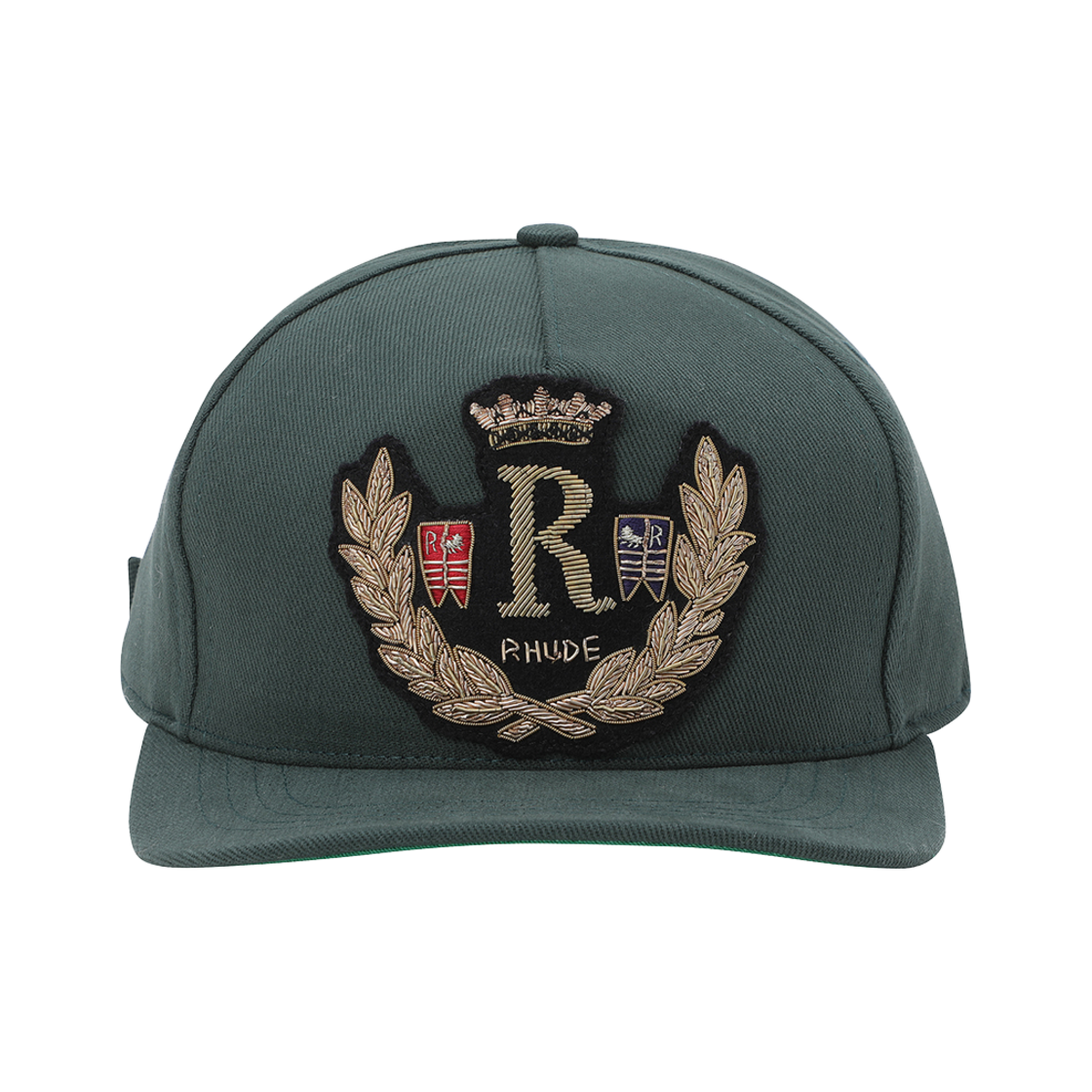 루드 다이아나 크레스트 햇 그린 - 24FW(Rhude Diana Crest Hat Green - 24FW)