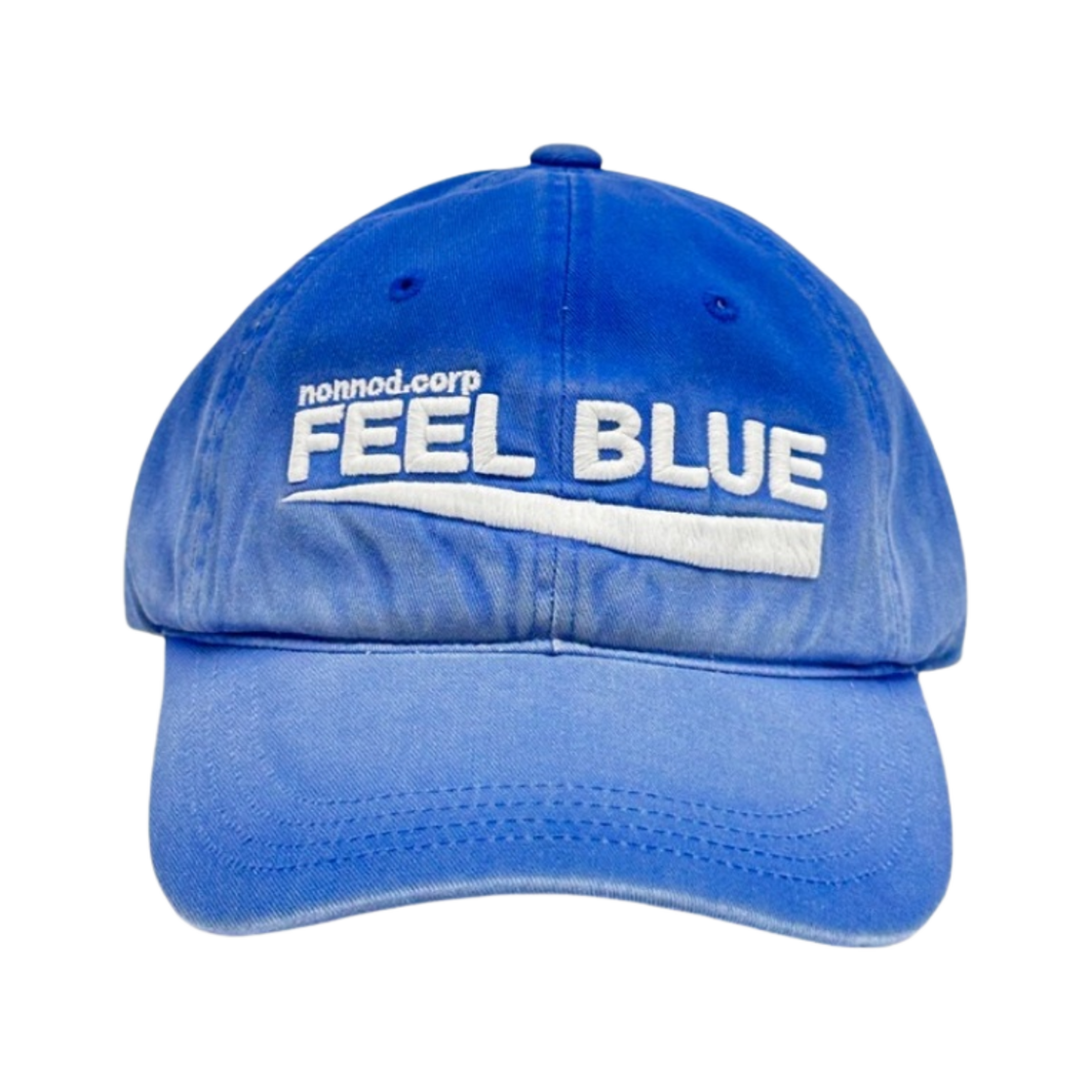 - Nonnod Vintage Grunge Cap Washed Blue
