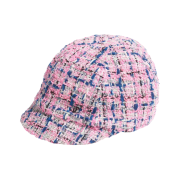 (W) Chanel Cap Cotton Tweed & Multicolor