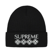 Supreme Glitter Beanie Black - 21FW
