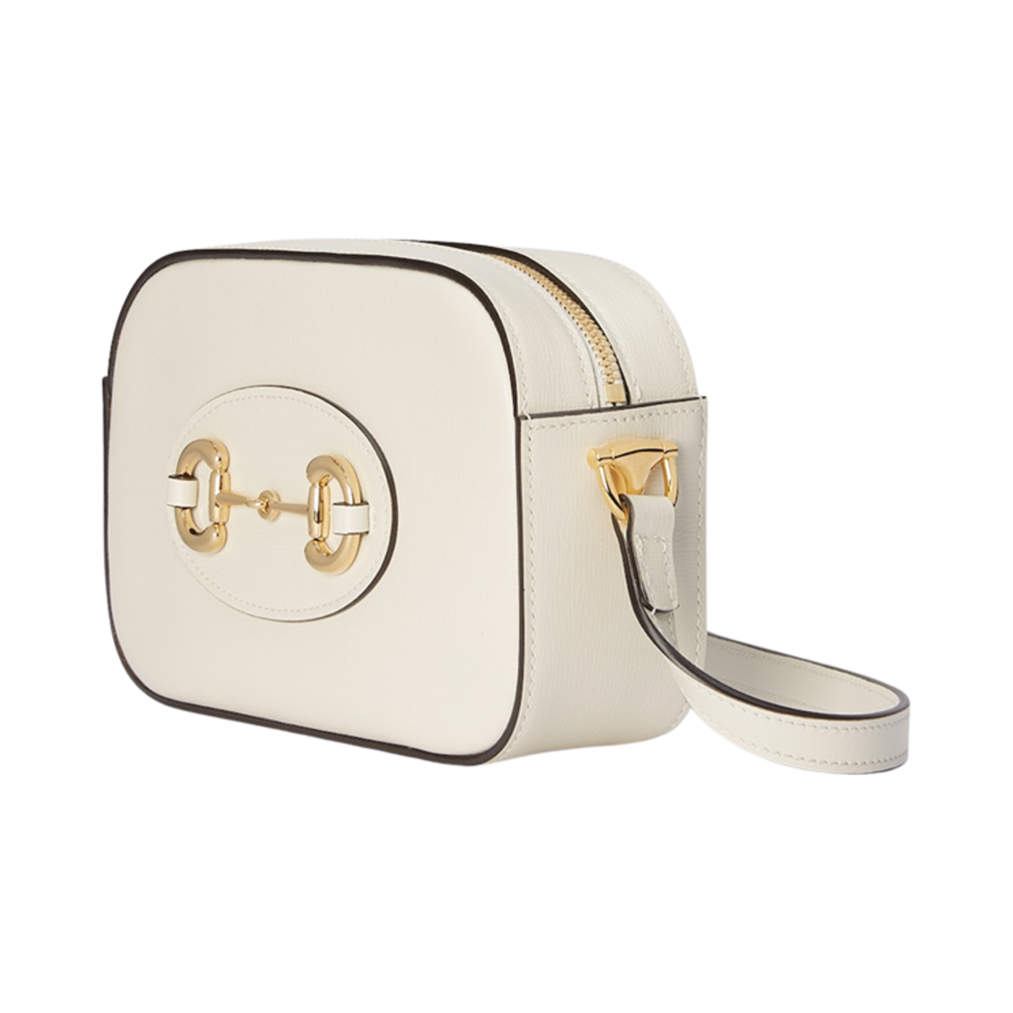 구찌 홀스빗 1955 스몰 숄더백 화이트 레더(Gucci Horsebit 1955 Small Shoulder Bag White Leather) - 2