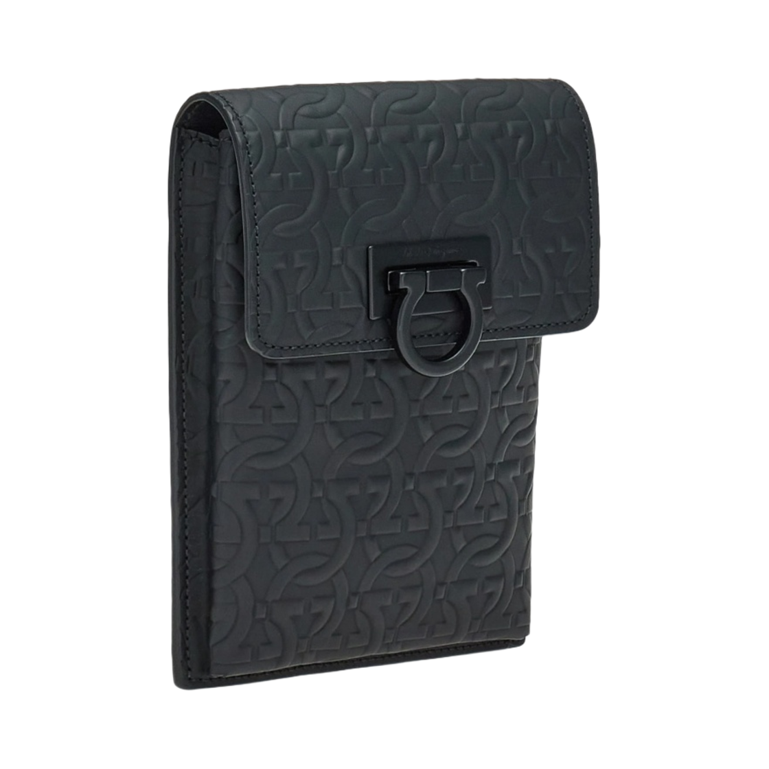 페라가모 간치니 모바일 홀더 블랙(Ferragamo Gancini Mobile Holder Black) - 2