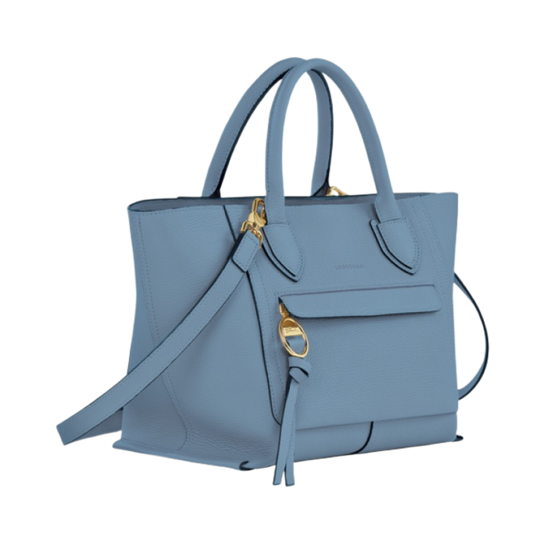 롱샴 메일박스 미디움 핸드백 슬레이트(Longchamp Mailbox Medium Handbag Slate) - 2