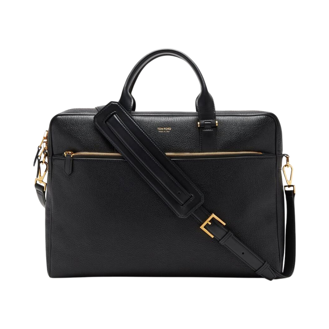 톰 포드 그레인 레더 슬림 브리프케이스 블랙(Tom Ford Grain Leather Slim Briefcase Black)