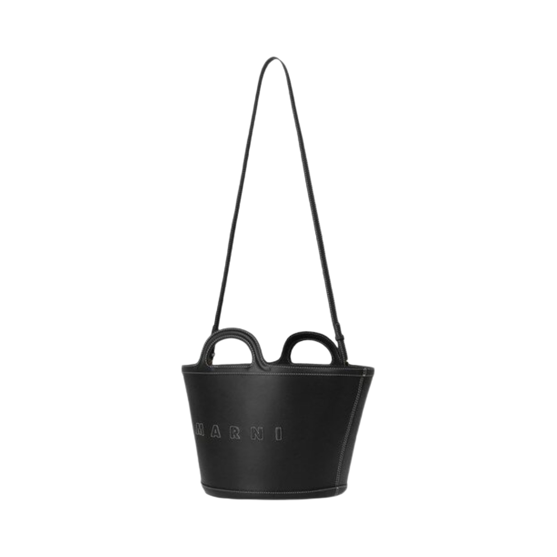 마르니 레더 트로피칼리아 스몰백 블랙(Marni Leather Tropicalia Small Bag Black) - 4