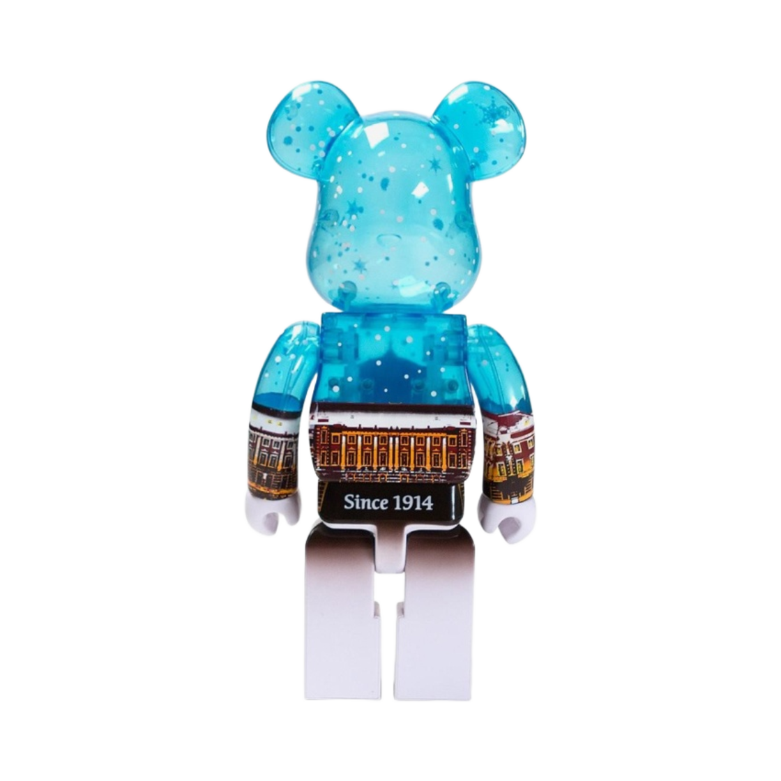 베어브릭 도쿄역 마루노우치 역사 스노우 버전 400% 블루(Bearbrick Tokyo Station Marunouchi Station Building Snow Ver. 400% Blue) - 2