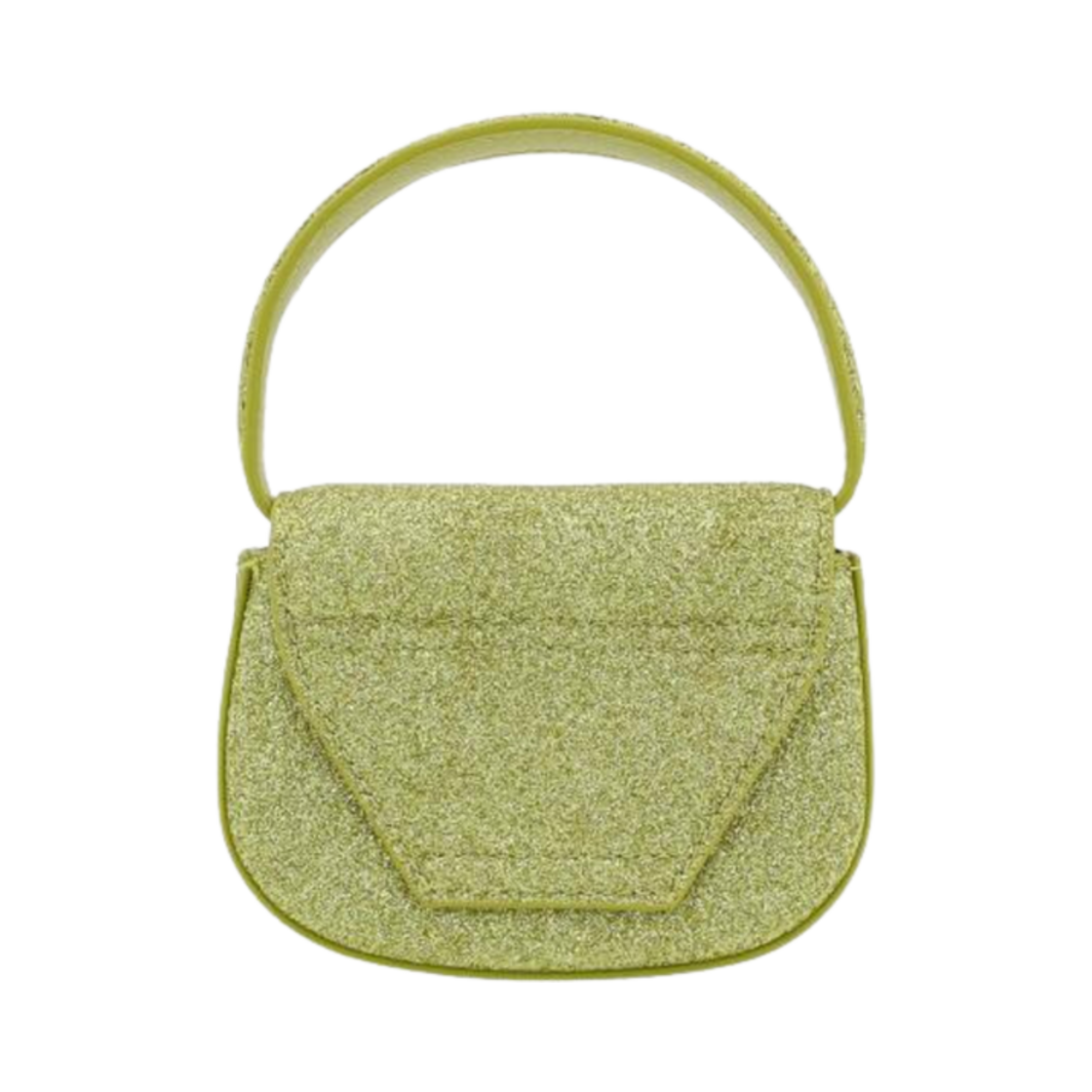 디젤 1DR XS 글리터 패브릭 백 그린(Diesel 1DR XS Bag in Glitter Fabric Green) - 2