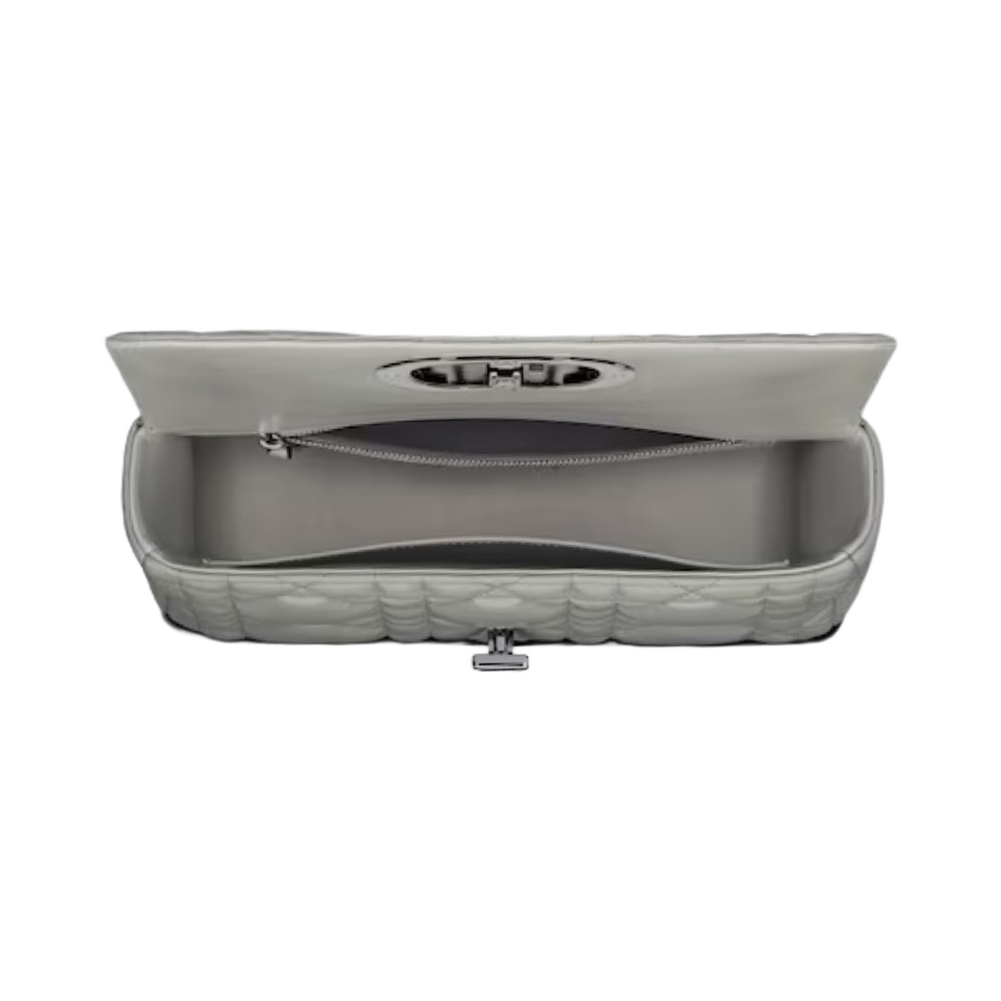 디올 미디움 카로백 퀼티드 매크로까나쥬 카프스킨 스톤 그레이(Dior Medium Caro Bag Quilted Macrocannage Calfskin Stone Gray) - 3