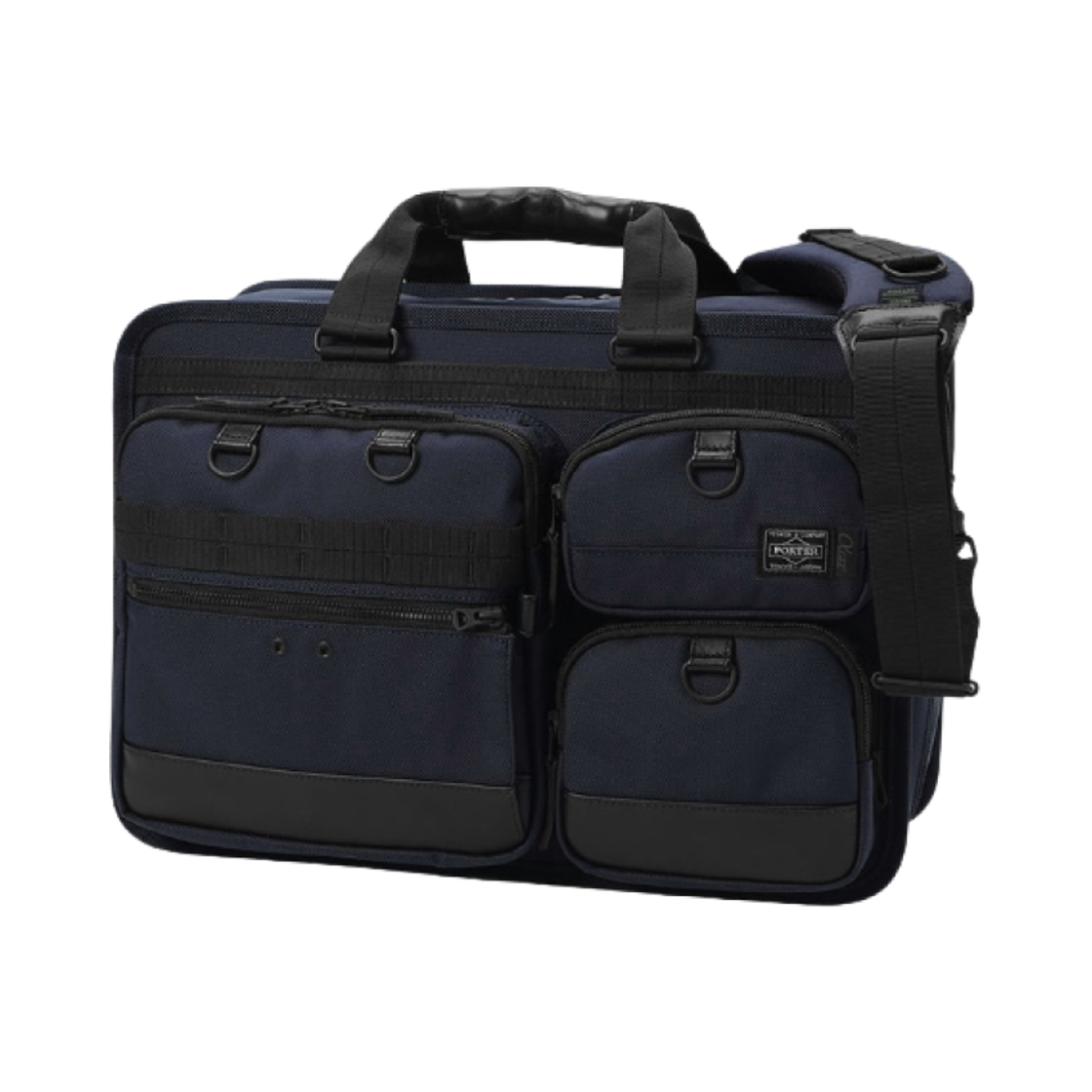 381-17036 Porter αGEL Grip 2Way Briefcase Navy