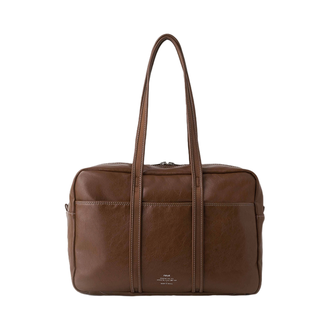 노이에 레더보스턴백 카멜(Neue Leather Boston Bag Camel)