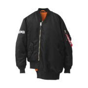CDG x Alpha Industries Bias MA-1 Jacket Black