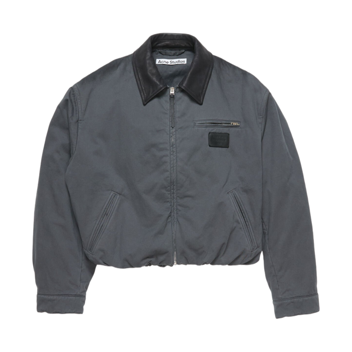 (W) 아크네 스튜디오 봄버 블루종 앤트러사이트 그레이((W) Acne Studios Bomber Blouson Anthracite Grey)