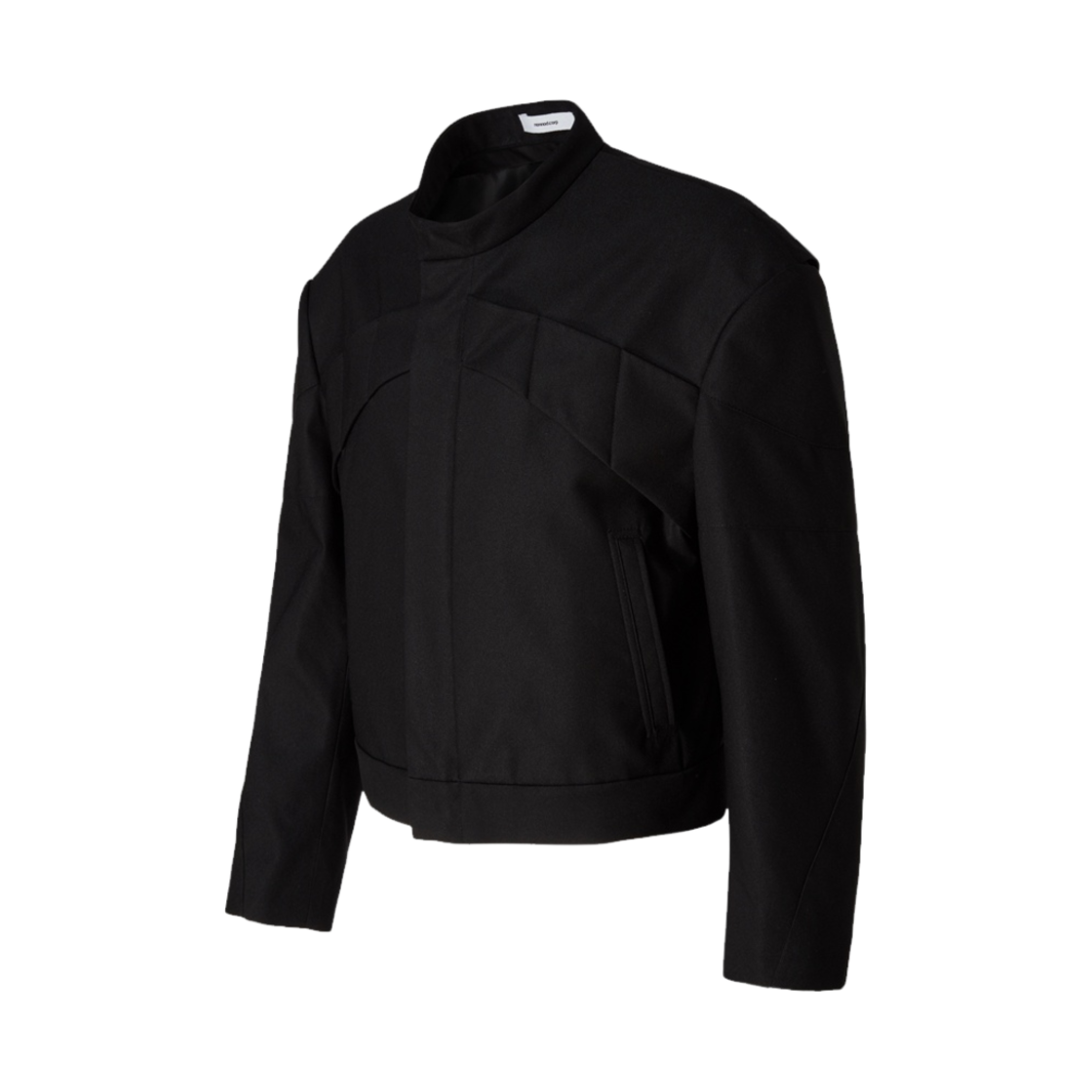 논노드 SS 크롭 라이더 자켓 매트 블랙(Nonnod SS Cropped Rider Jacket Matt Black)