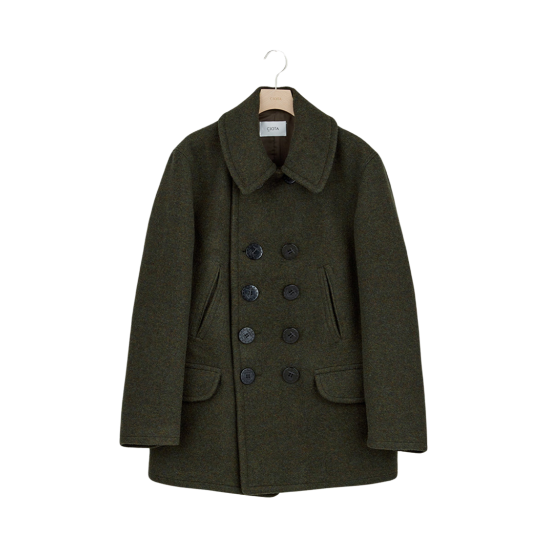 COLM-119 Ciota Pea Coat Olive