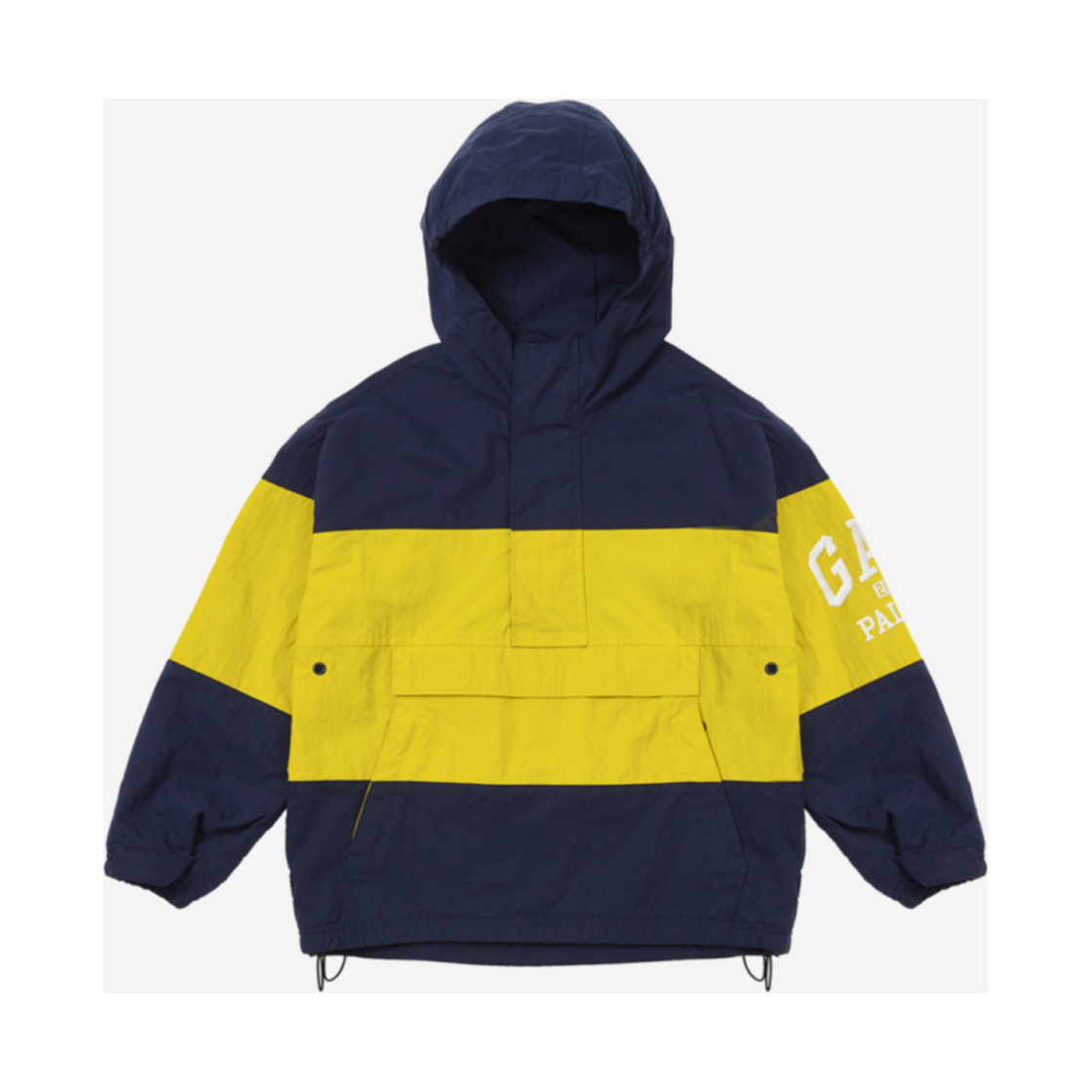 (키즈) 팔라스 x 갭 윈드브레이커 블루 옐로우 - 24SS((Kids) Palace x Gap Windbreaker Blue Yellow - 24SS)
