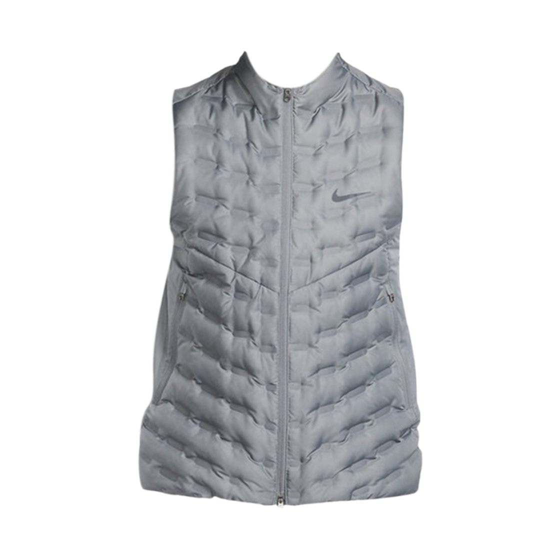 나이키 써마핏 ADV 레펠 다운 러닝 베스트 스모크 그레이 - 아시아(Nike Therma-Fit ADV Repel Down Running Vest Smoke Grey - Asia)