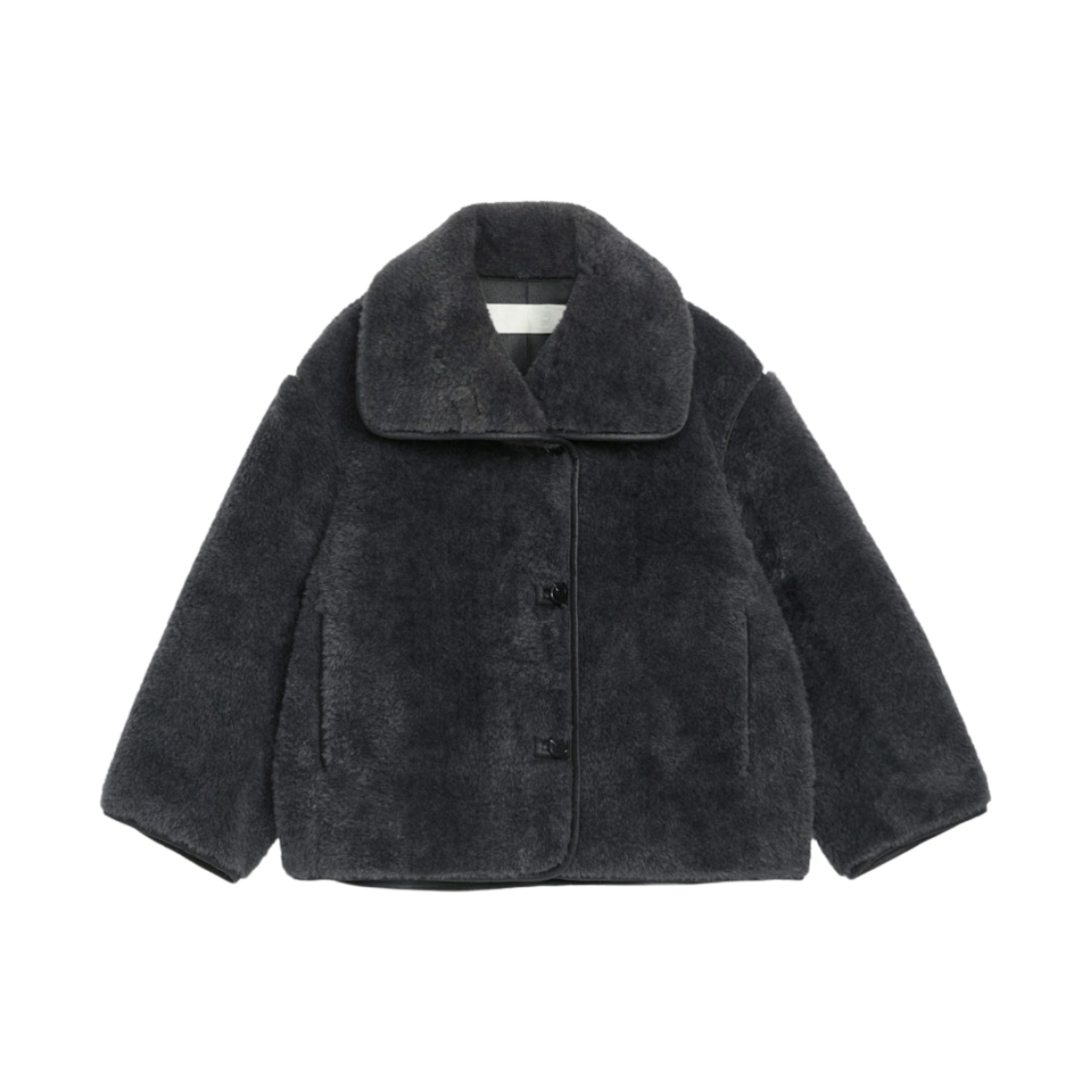 (W) 아르켓 숏 라이너 자켓 다크 그레이((W) Arket Short Liner Jacket Dark Grey)