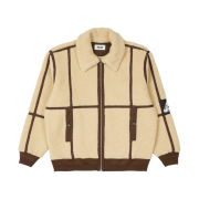 Palace Sherpa Flight Jacket Natural Brown - 21FW
