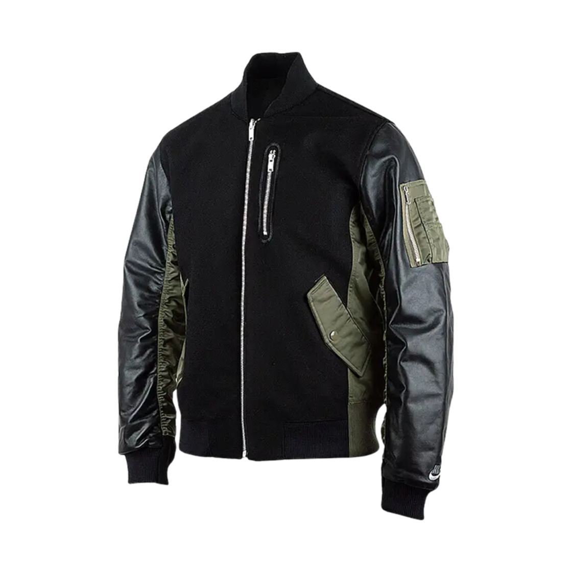나이키 NSW 써마핏 스페이스 디스트로이어 자켓 블랙 스모크 그레이 - 아시아(Nike NSW Therma-Fit Space Destroyer Jacket Black Smoke Grey - Asia) - 1