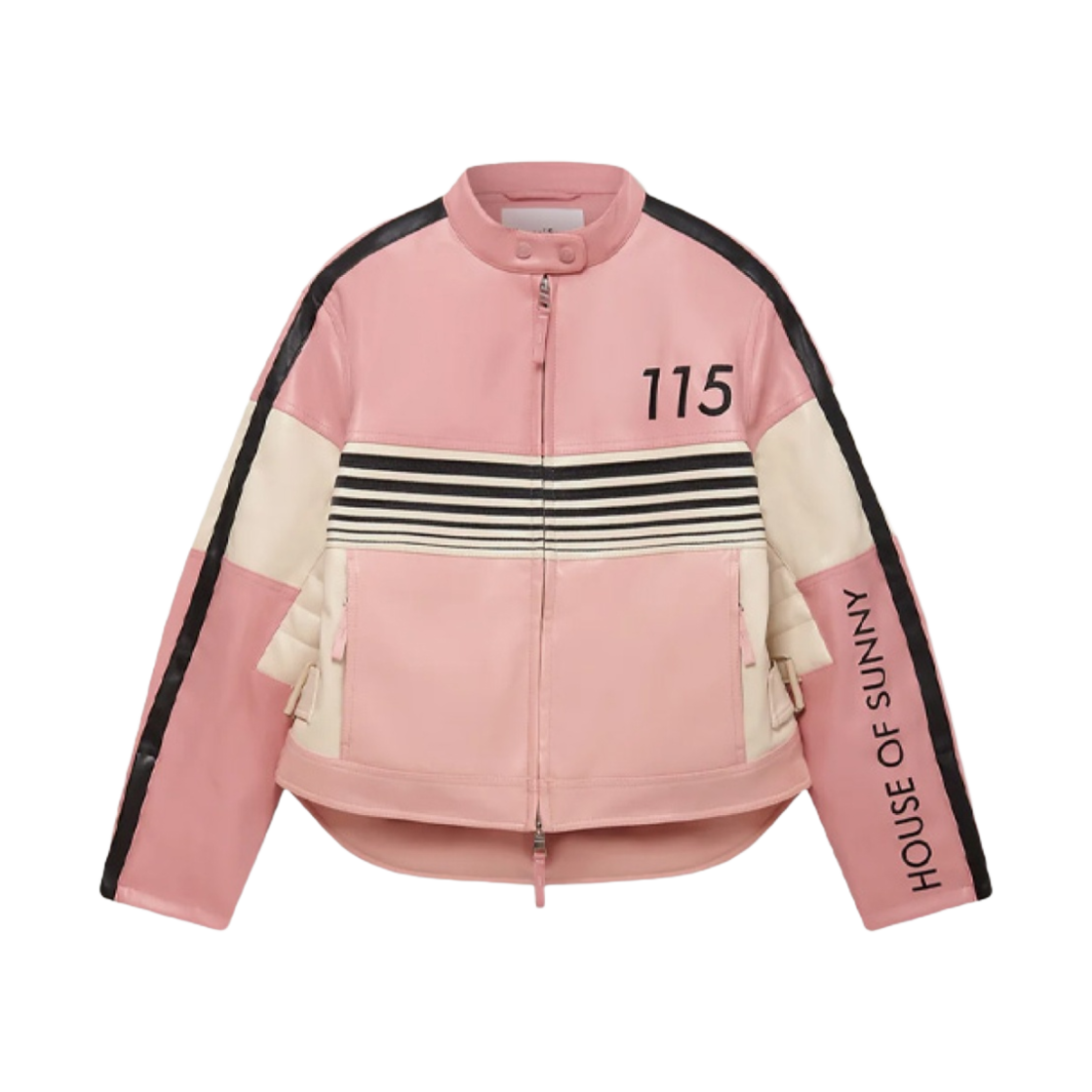 (W) 하우스 오브 써니 더 레이서 자켓 블러쉬((W) House of Sunny The Racer Jacket Blush)