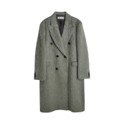 Our Legacy Hairy Alpaca Whale Coat Wishkah Grey