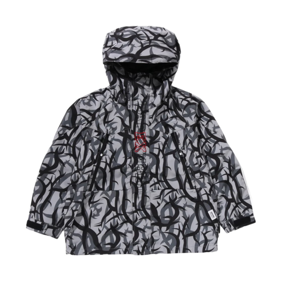 베이프 x 네이버후드 트라이얼 카모 스노우보드 자켓 그레이(BAPE x Neighborhood Trial Camo Snowboard Jacket Gray) - 1