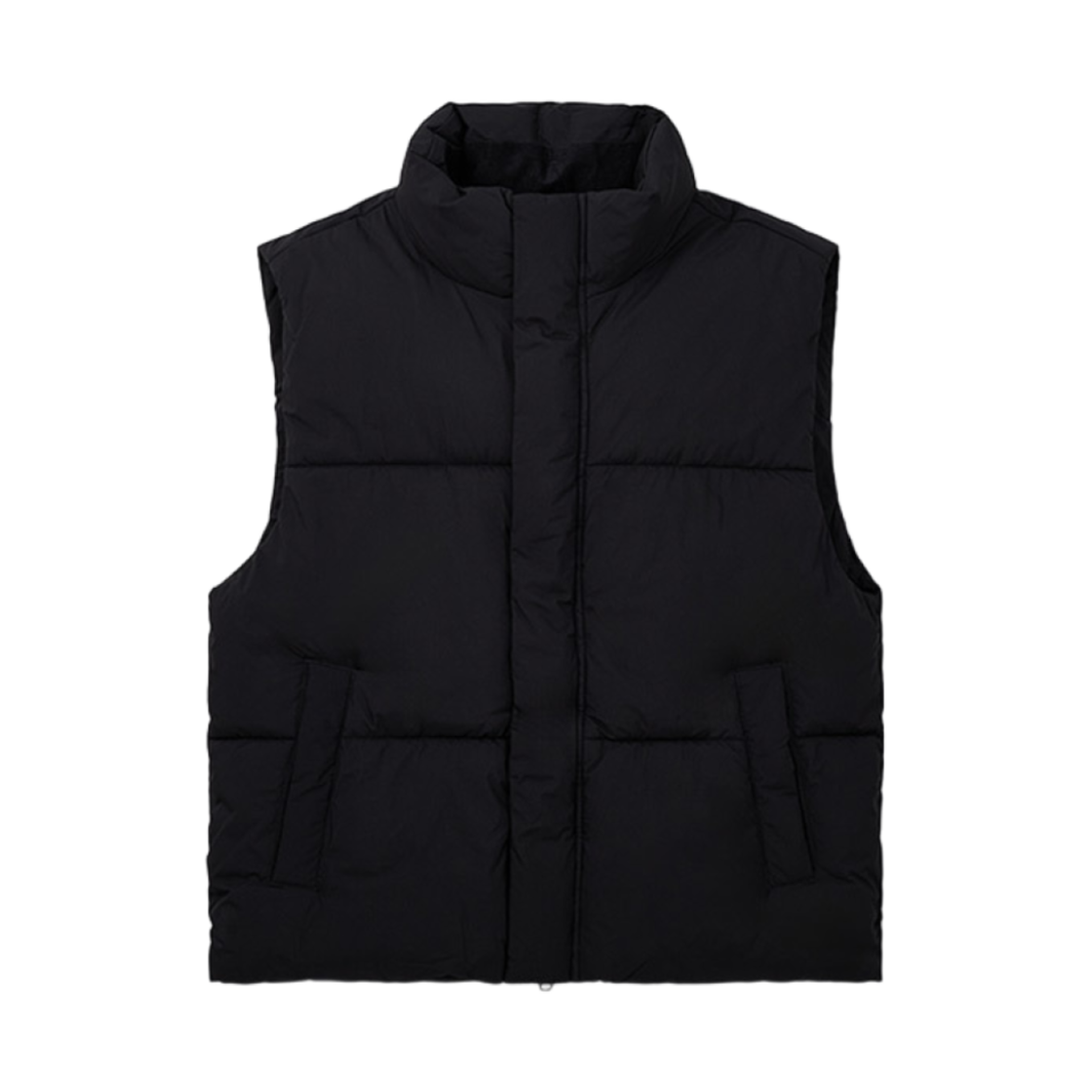 스파오 베이직 다운 베스트 블랙(Spao Basic Down Vest Black)