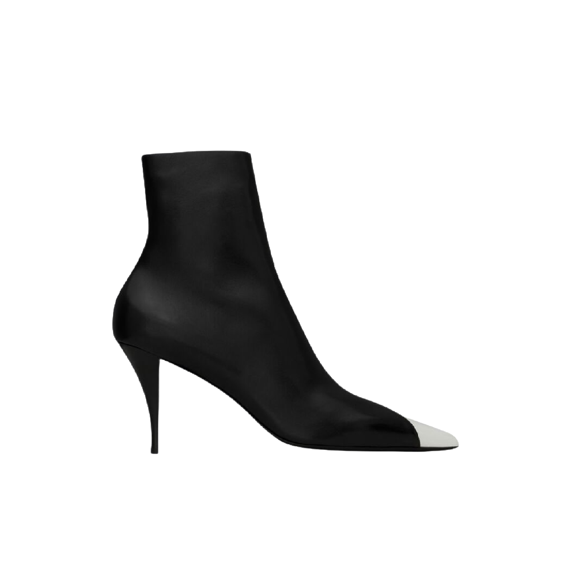 (W) 생로랑 잼 카프스킨 앵클 부츠 블랙((W) Saint Laurent Jam Calfskin Ankle Boots Black)