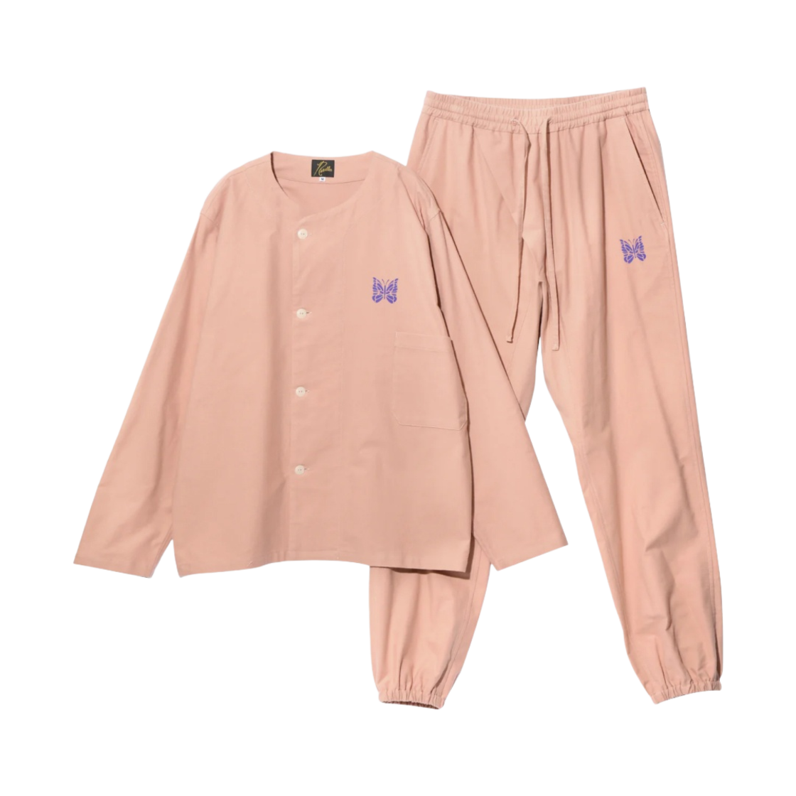 니들스 파자마 세트 코튼 플란넬 핑크(Needles Pajama Set Cotton Flannel Pink) - 1