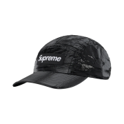 Supreme Gloss Ripstop Camp Cap Black - 23FW