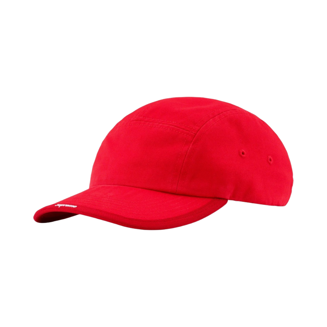 - Supreme Visor Logo Camp Cap Red - 23FW