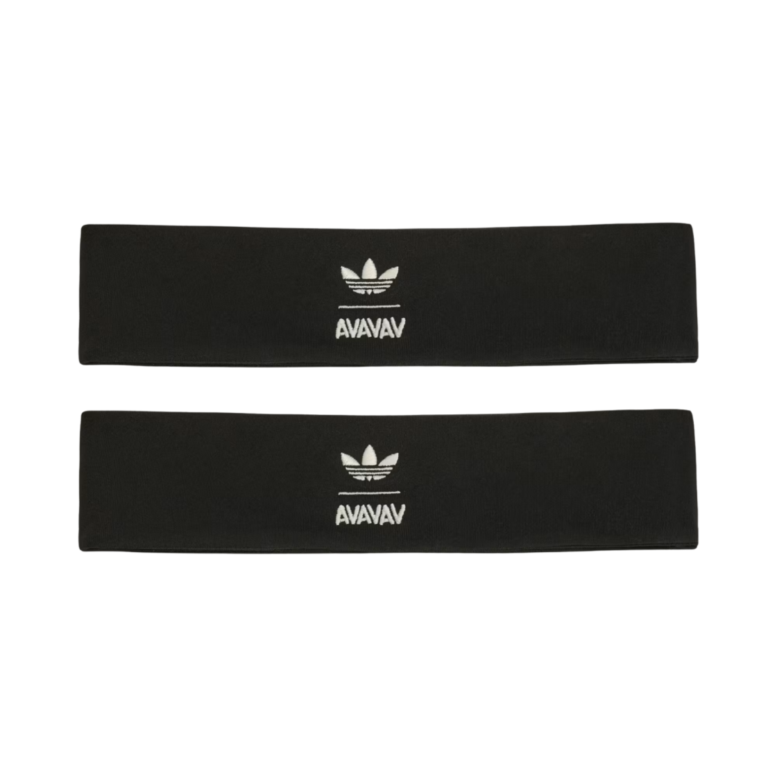 JN6970 Adidas x Avavav Headband Set Black Cream White (2 Pack)