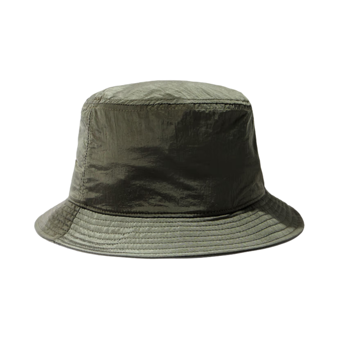 스톤 아일랜드 9100009 나일론 메탈 에코닐 로고 메쉬 라이닝 버킷햇 머스크 그린 - 25SS(Stone Island 9100009 Nylon Metal in Econyl Bucket Hat with Logo and Mesh Lining Musk Green - 25SS) - 2